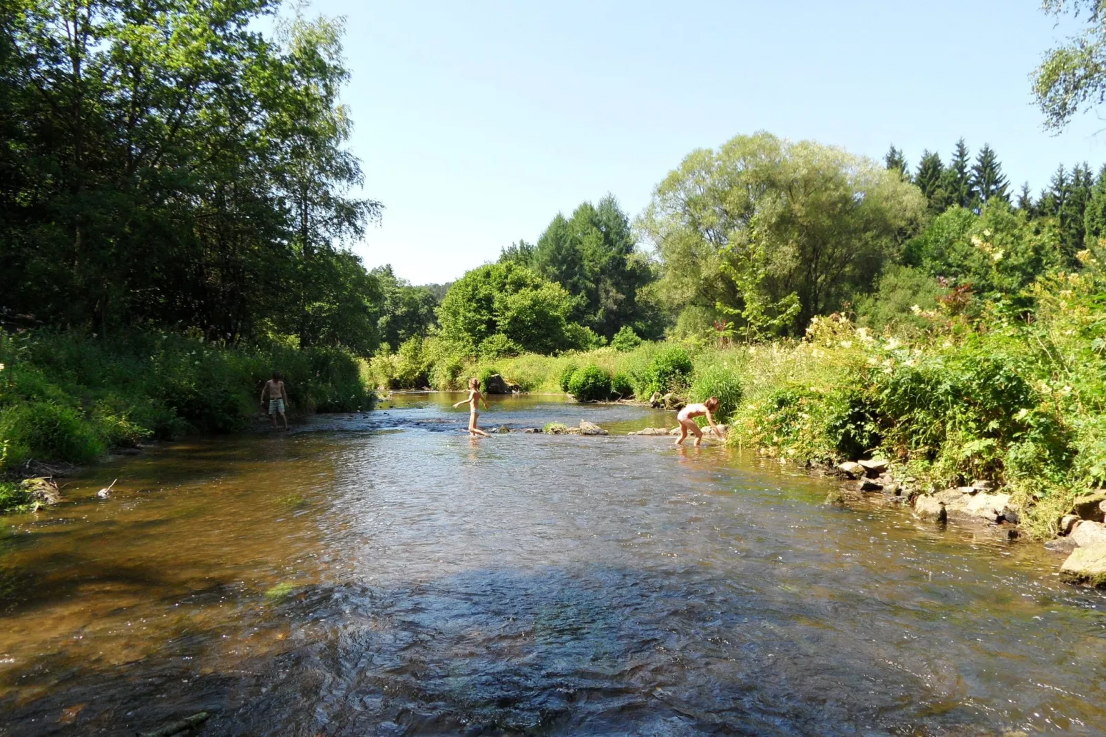 La Fermette-Gebieden zomer 5km