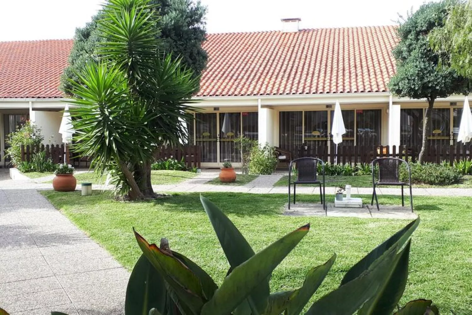 Holiday resort Clube Pinhal da Foz Esposende // T1 Duplex-Tuinen zomer