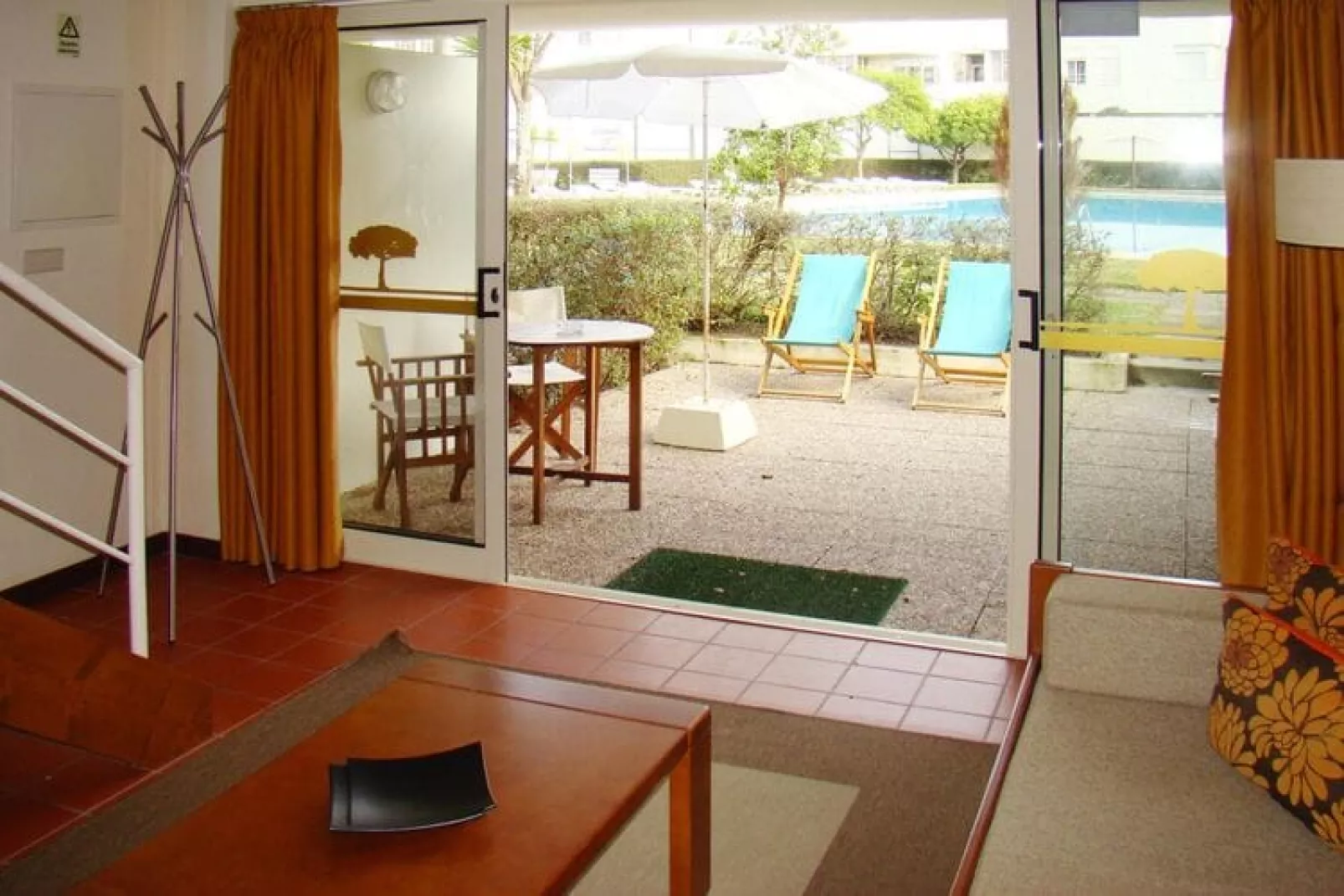 Holiday resort Clube Pinhal da Foz Esposende // T1 Duplex-Woonkamer