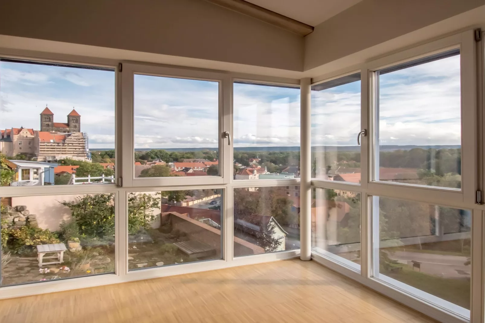 Ferienhaus Münzenberg in Quedlinburg-Uitzicht zomer