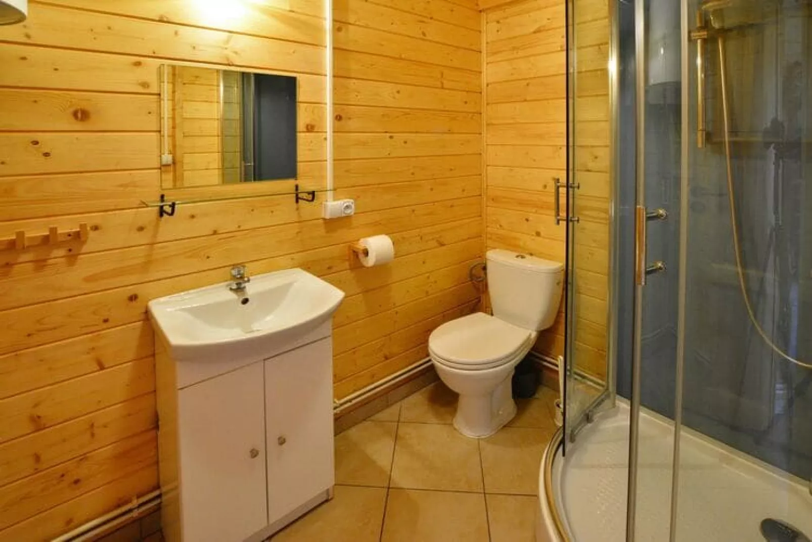 Holiday resort Mielenko Typ A 55 qm-Badkamer