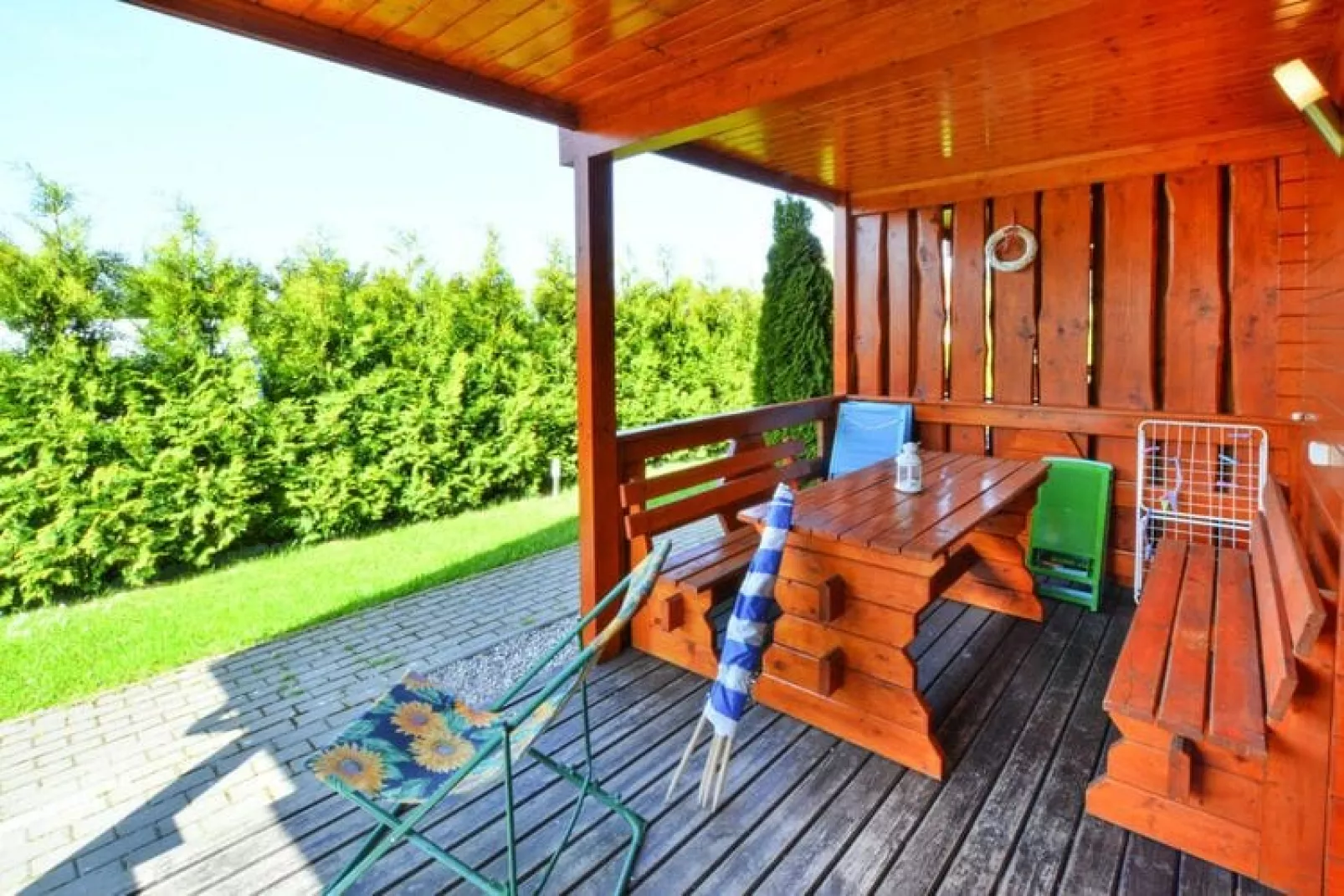 Holiday resort Mielenko Typ A 55 qm-Terras