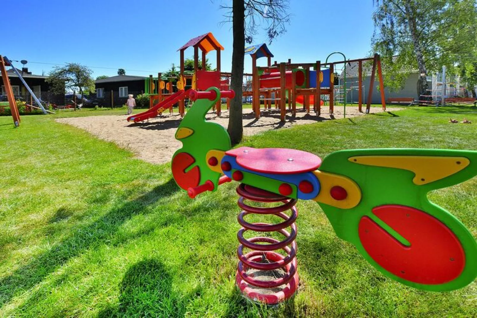 Domki wakacyjne blisko morza Sianożęty-Parkfaciliteiten