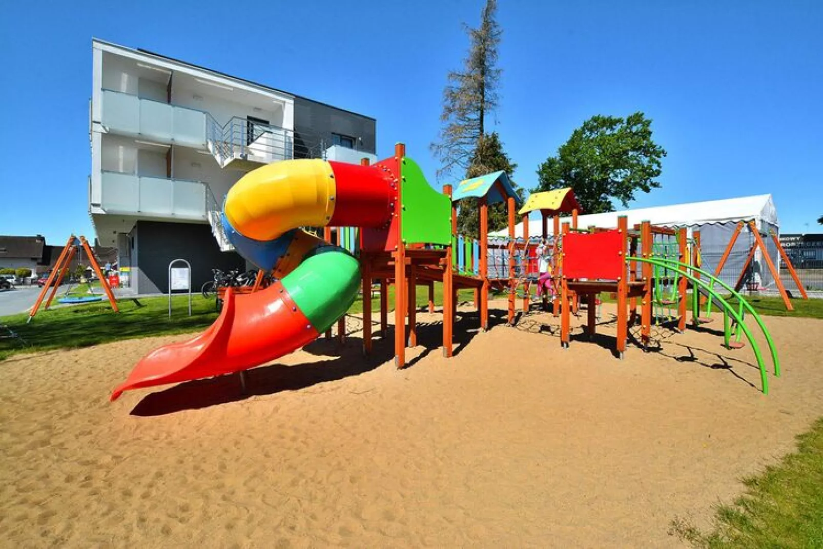 Domki wakacyjne blisko morza Sianożęty-Parkfaciliteiten