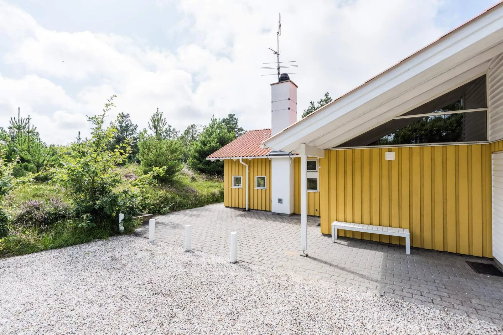 Sereen toevluchtsoord in Henne By-By Traum-Buitenlucht