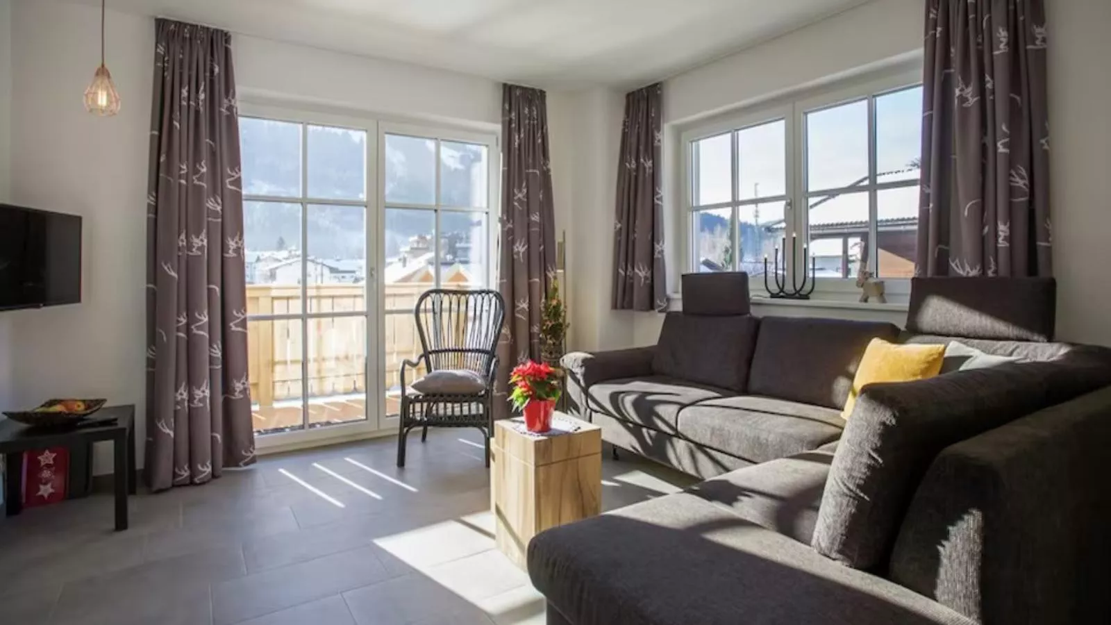 Edelalm Residenz Top 4-Woonkamer