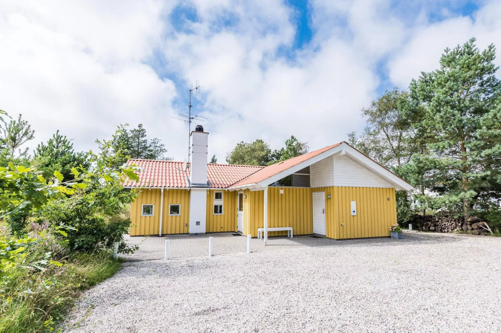 Sereen toevluchtsoord in Henne By-By Traum-Buitenlucht