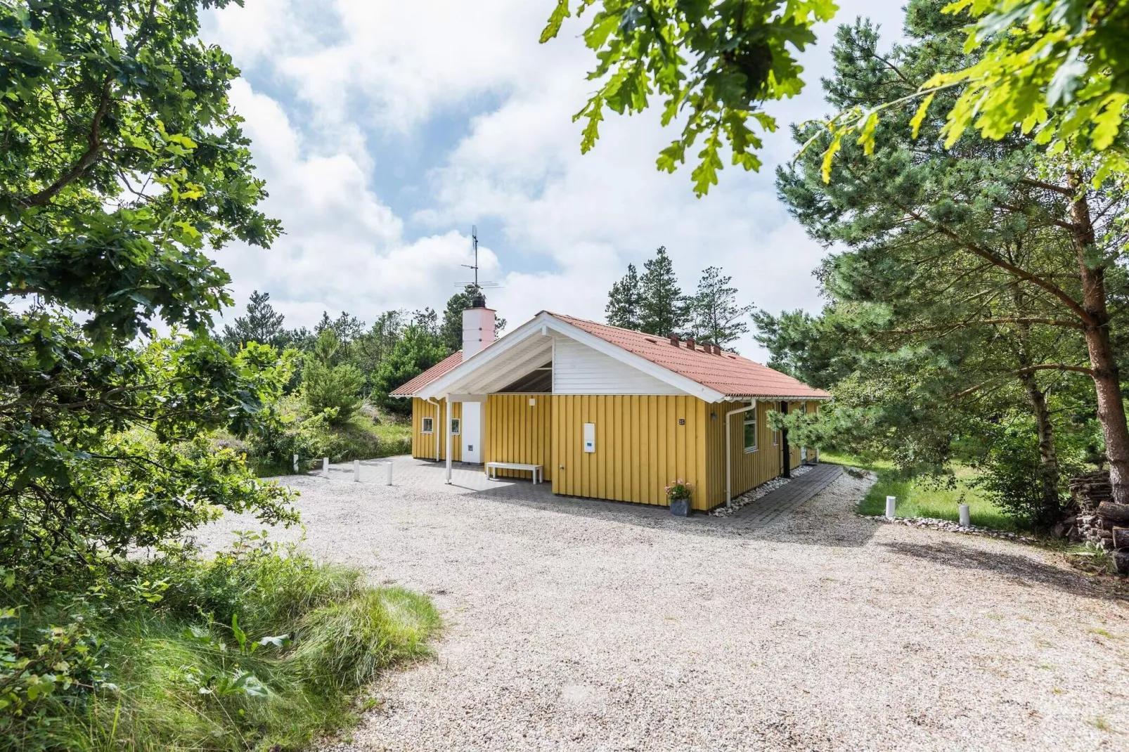 Sereen toevluchtsoord in Henne By-By Traum-Buitenlucht