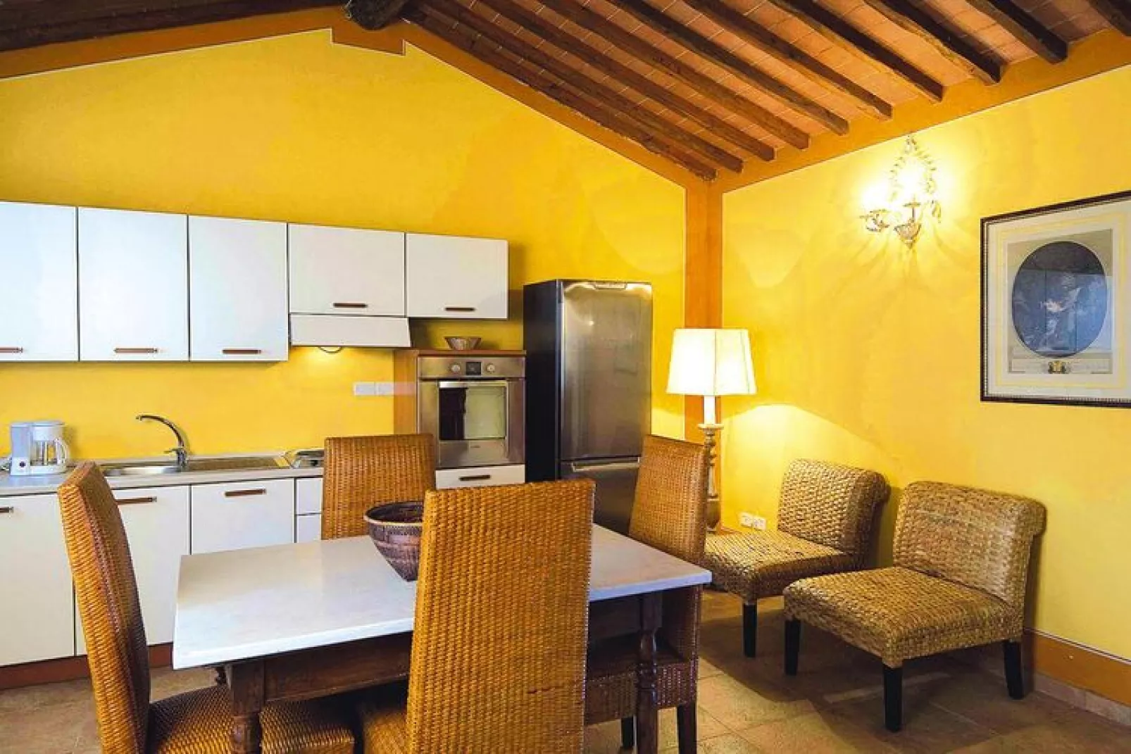 Fattoria San Lorenzo Grosseto EGOG Casa Livia oder Pozzino Trilo Superior-Woonkamer