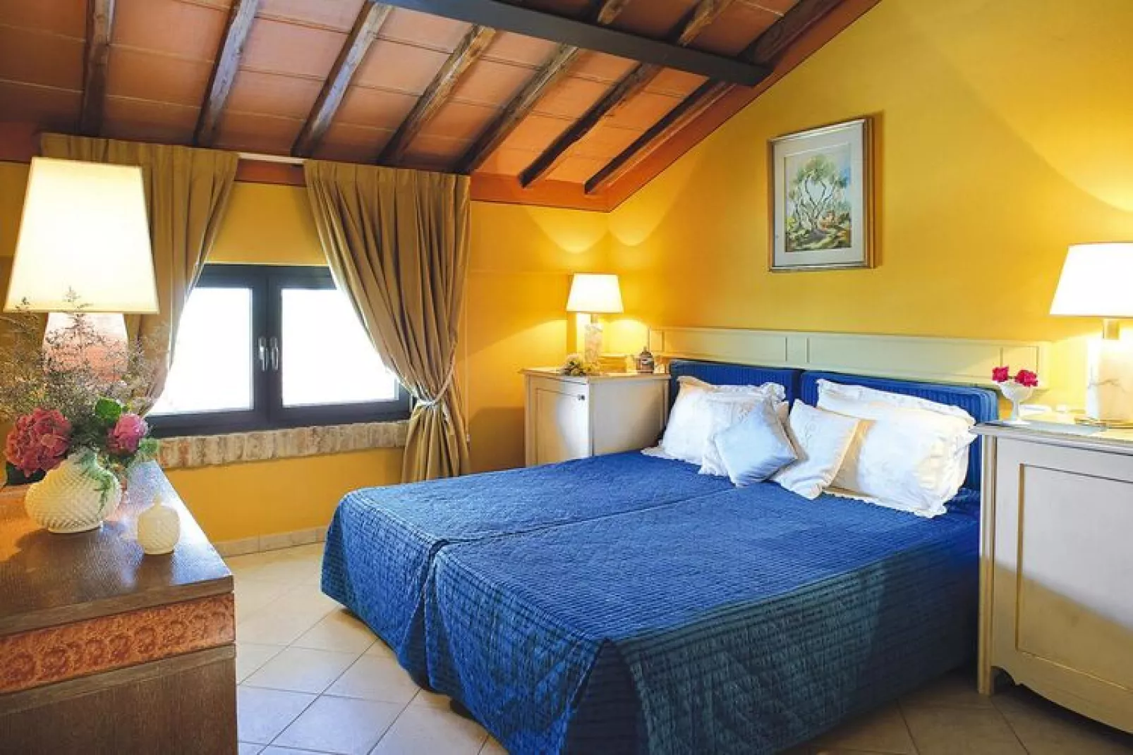 Fattoria San Lorenzo Grosseto EGOG Casa Livia oder Pozzino Trilo Superior-Slaapkamer