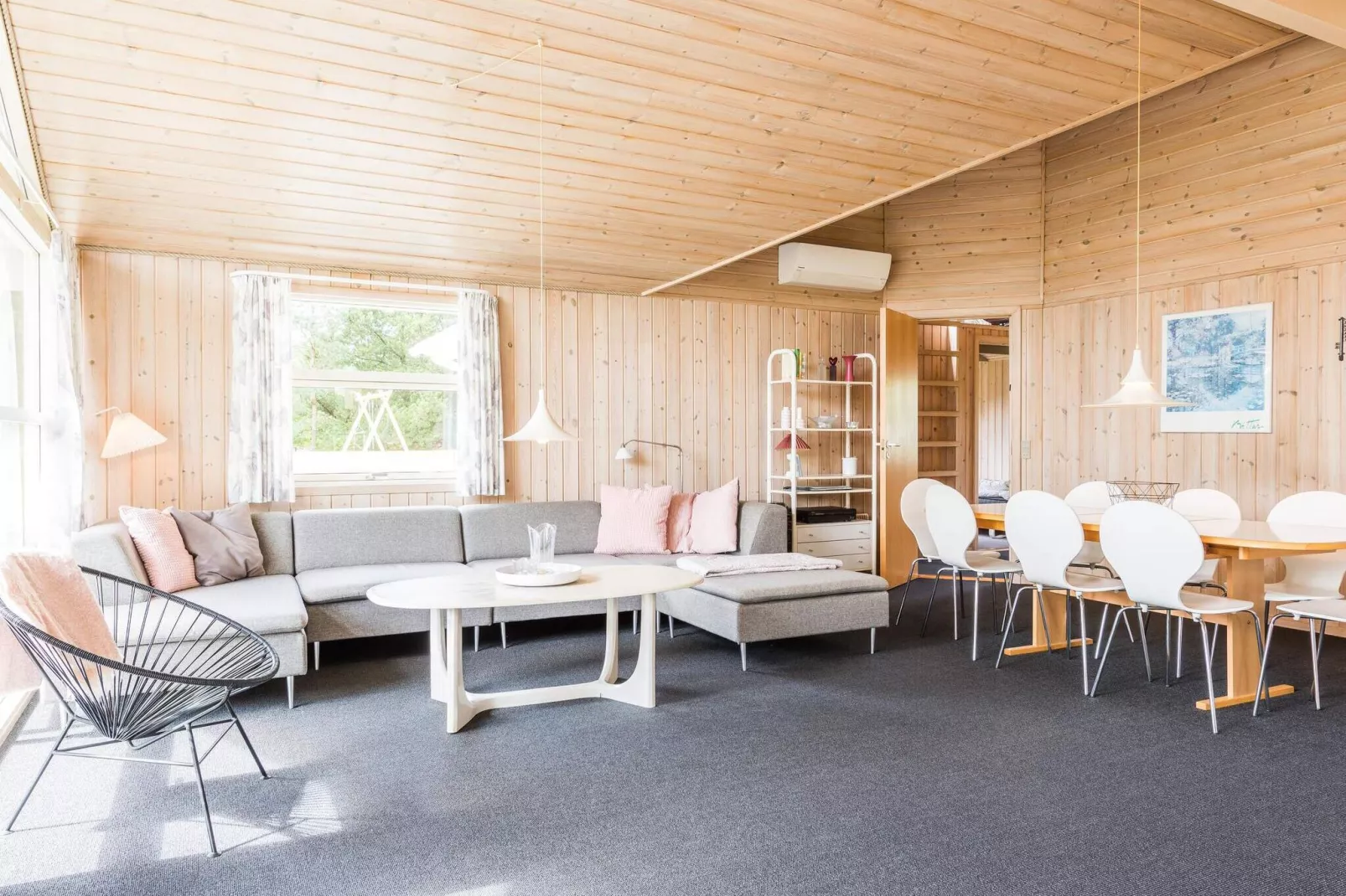 Sereen toevluchtsoord in Henne By-By Traum-Binnen