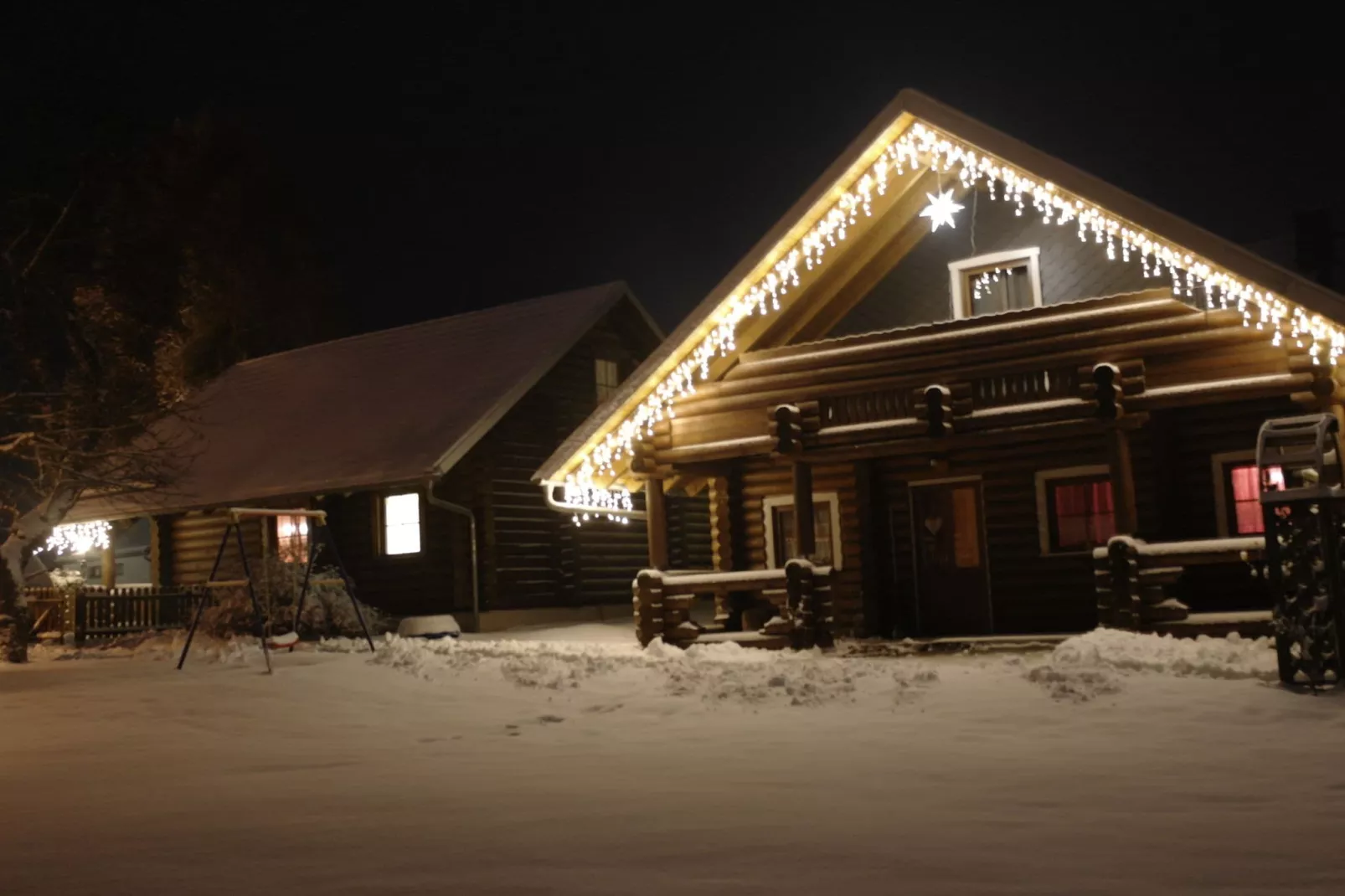 Holzhaus Andi-Exterieur winter