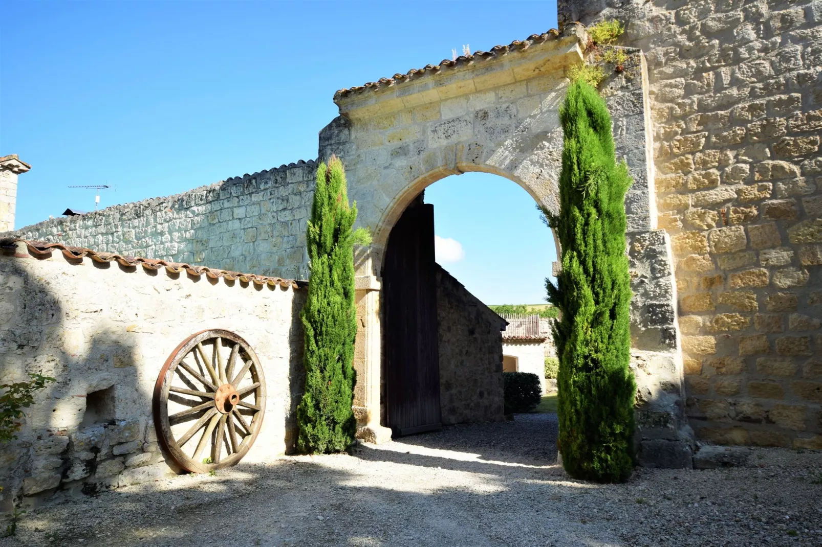 Chateau de Plèneselve 26P-Buitenkant zomer