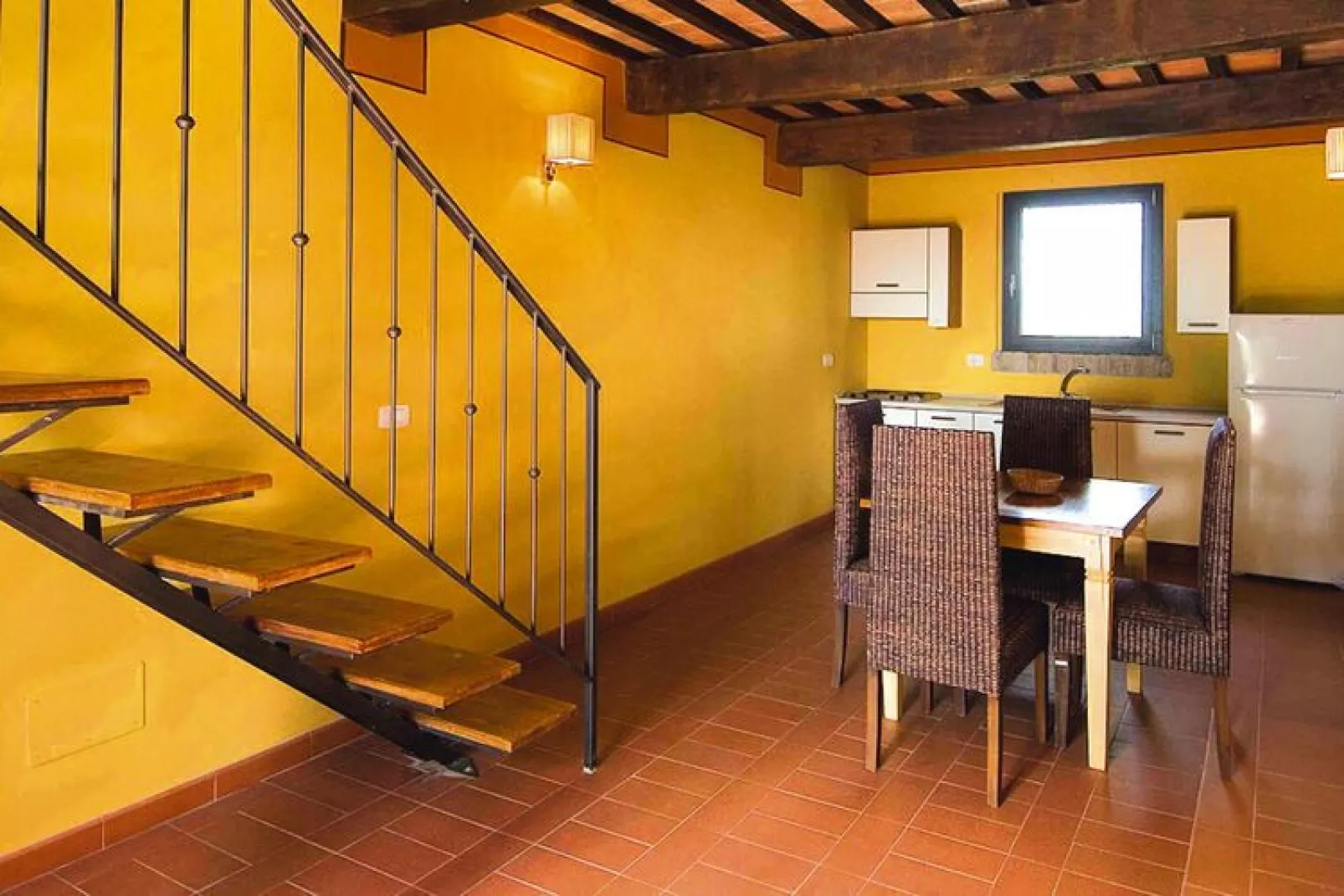 Fattoria San Lorenzo Grosseto EGOG Terrasse Casa Livia Typ quadri Classic-Woonkamer