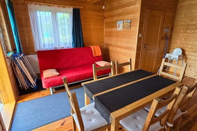Domki wakacyjne STANDARD dla 6 osób Sarbinowo-Woonkamer