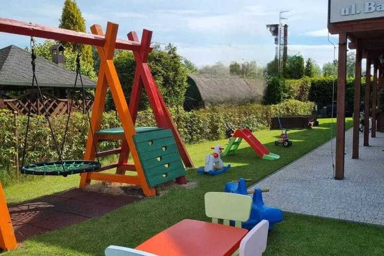 Domki wakacyjne STANDARD dla 6 osób Sarbinowo-Tuinen zomer
