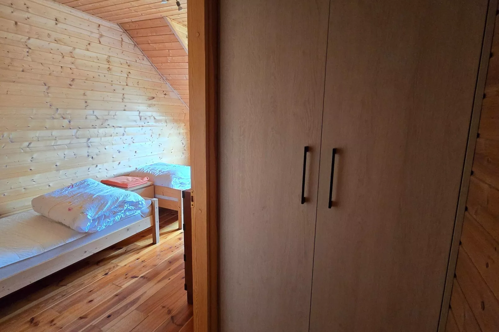 Domek wakacyjny PREMIUM dla 4 osób Sarbinowo-Slaapkamer