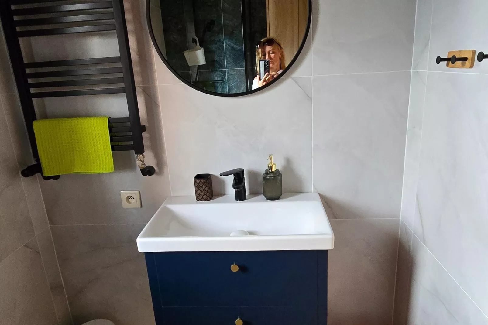 Domek wakacyjny PREMIUM dla 4 osób Sarbinowo-Badkamer