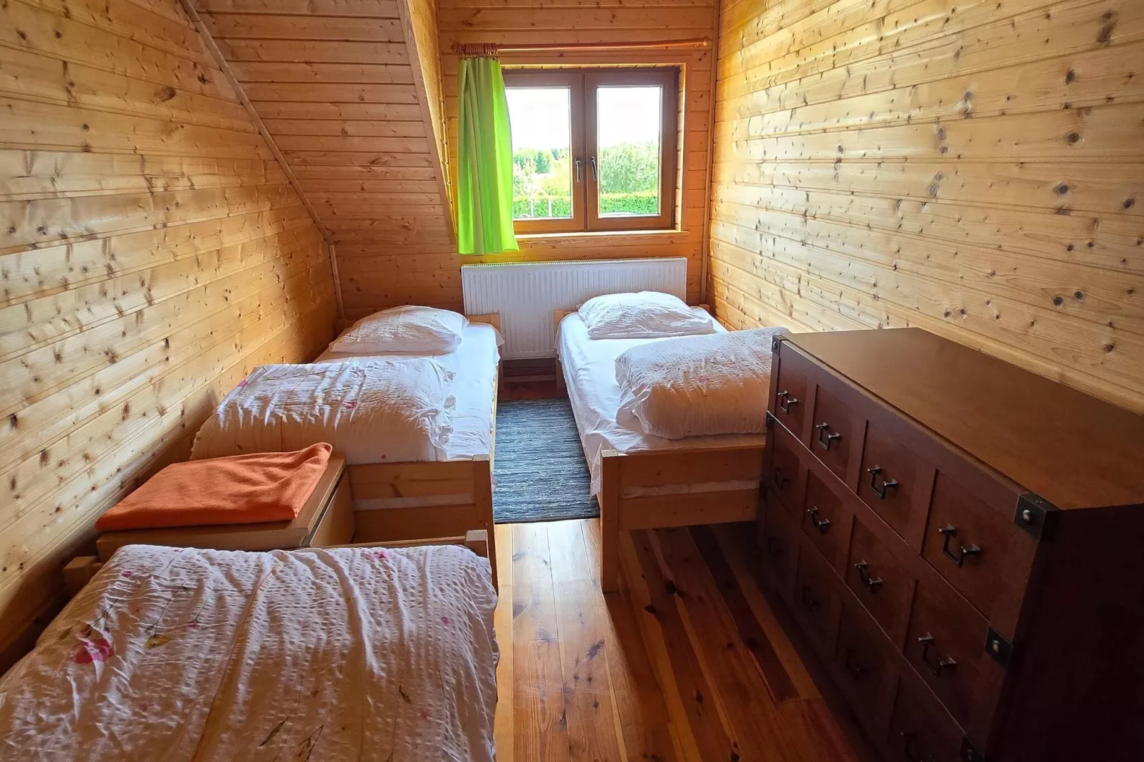 Domek wakacyjny PREMIUM dla 6 osób Sarbinowo-Slaapkamer