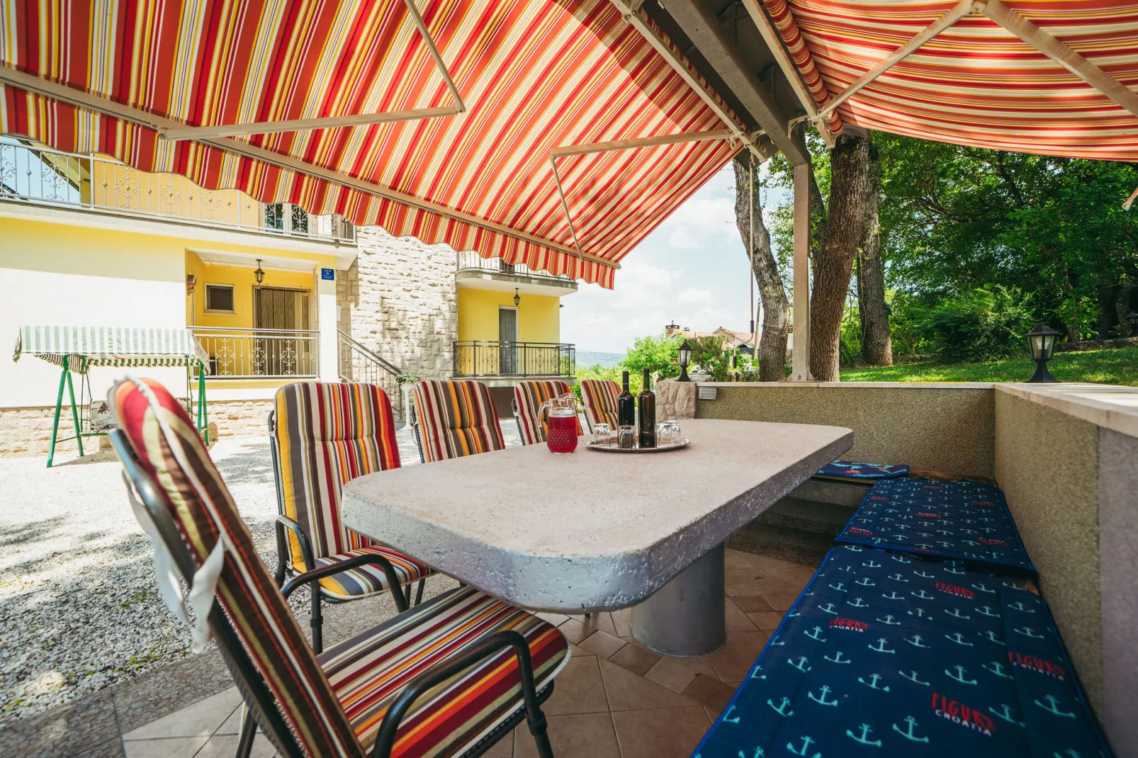 Villa Estera-Terrasbalkon