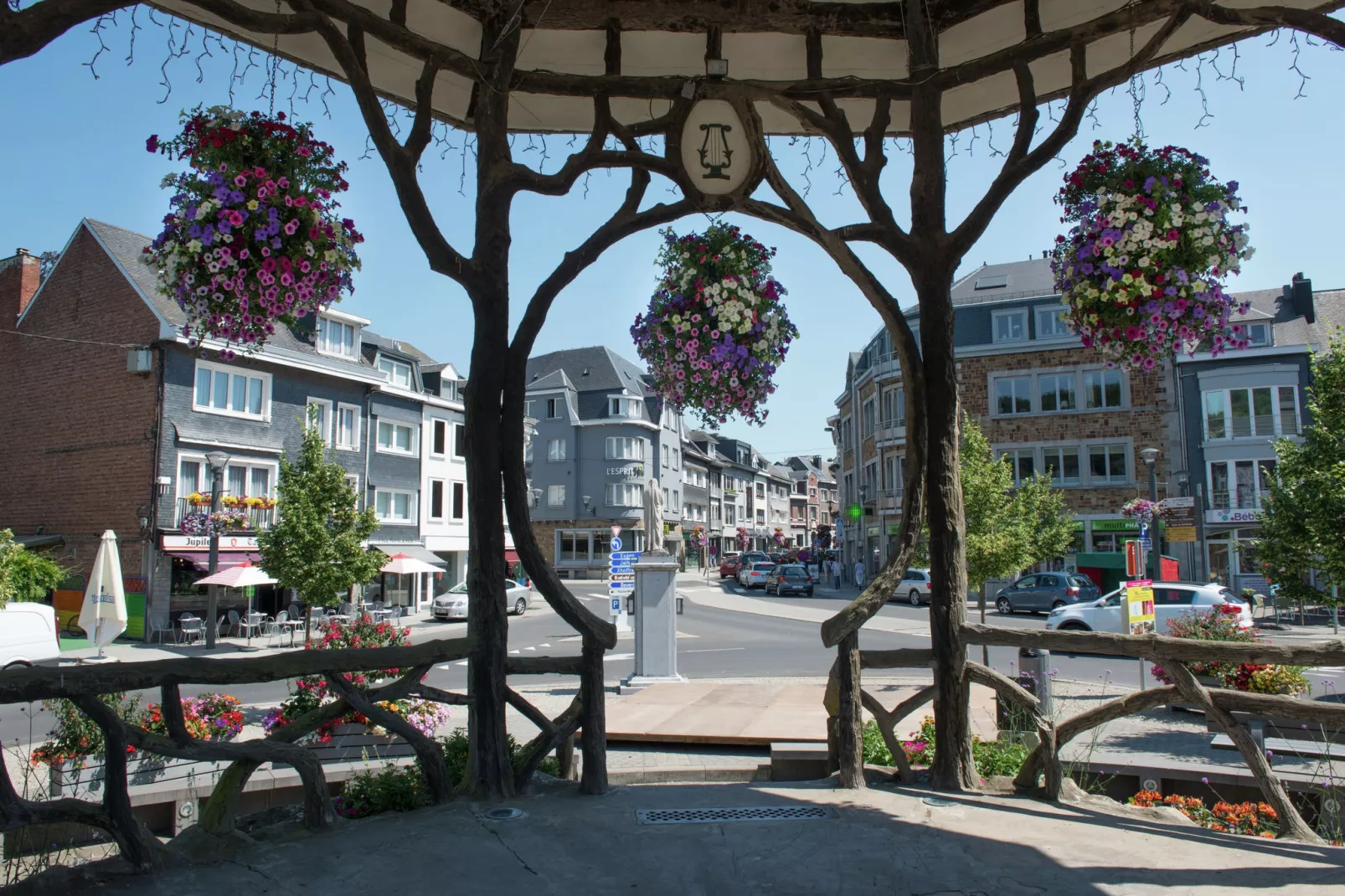 Le Chemin des Framboises-Gebieden zomer 5km