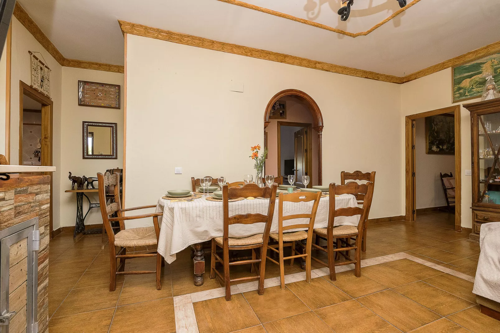 Rincon De La Huerta-Eetkamer