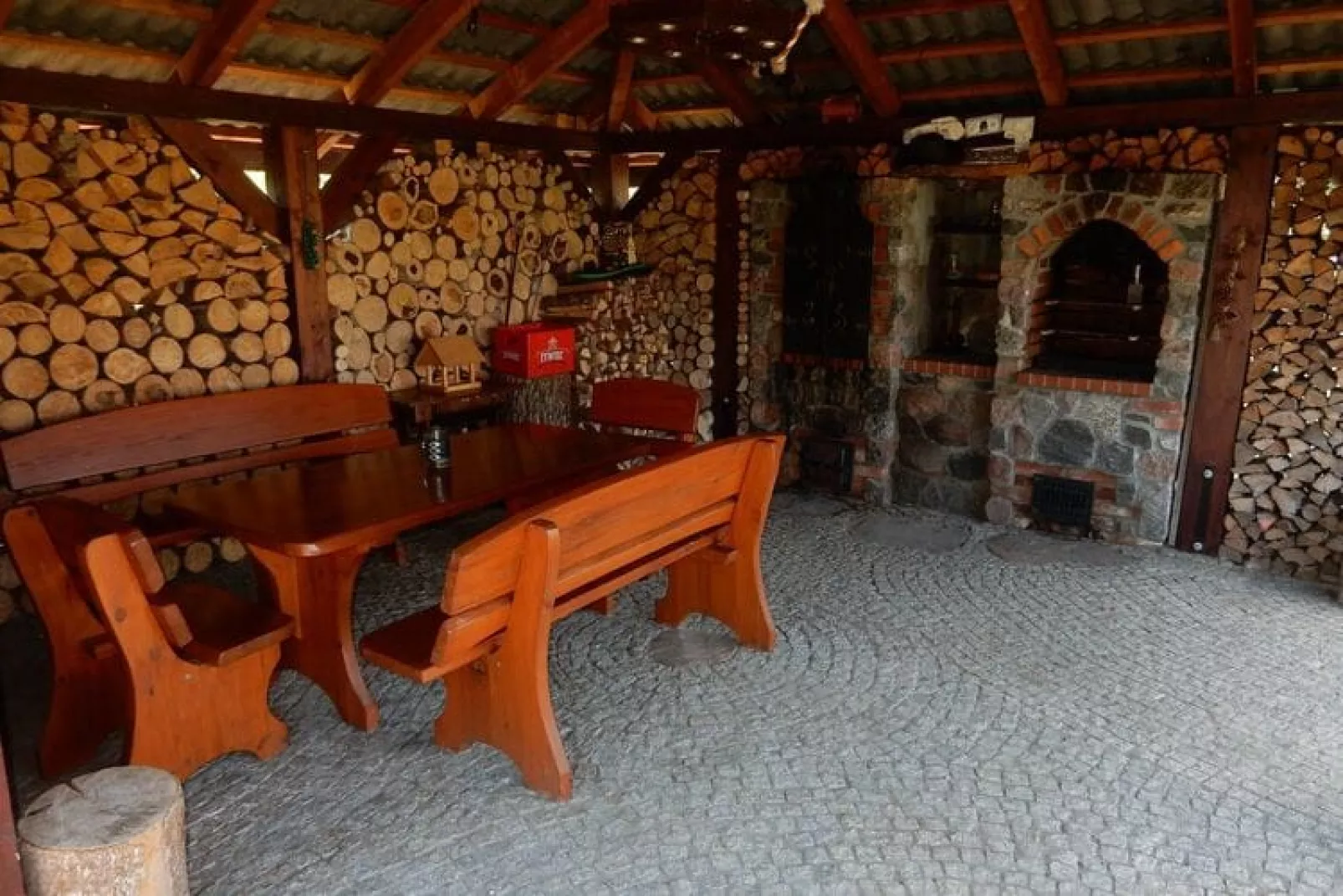 Kaktus Holiday resort sypialnia z łóżkiem piętrowym Osieki-Recreatieruimte