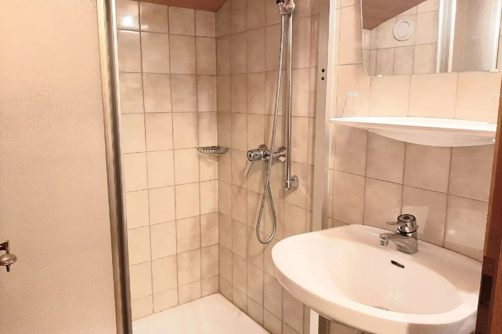 Hubergut - Ferienwohnung Theresia-Badkamer