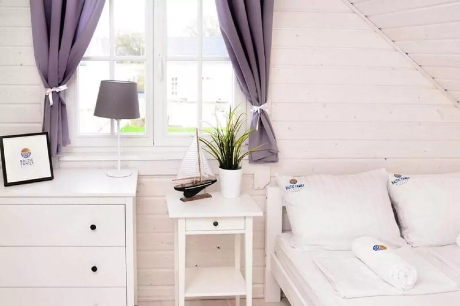 Holiday complex, Mielno-TYP A (max 4 Prs.) = TYP B-Slaapkamer