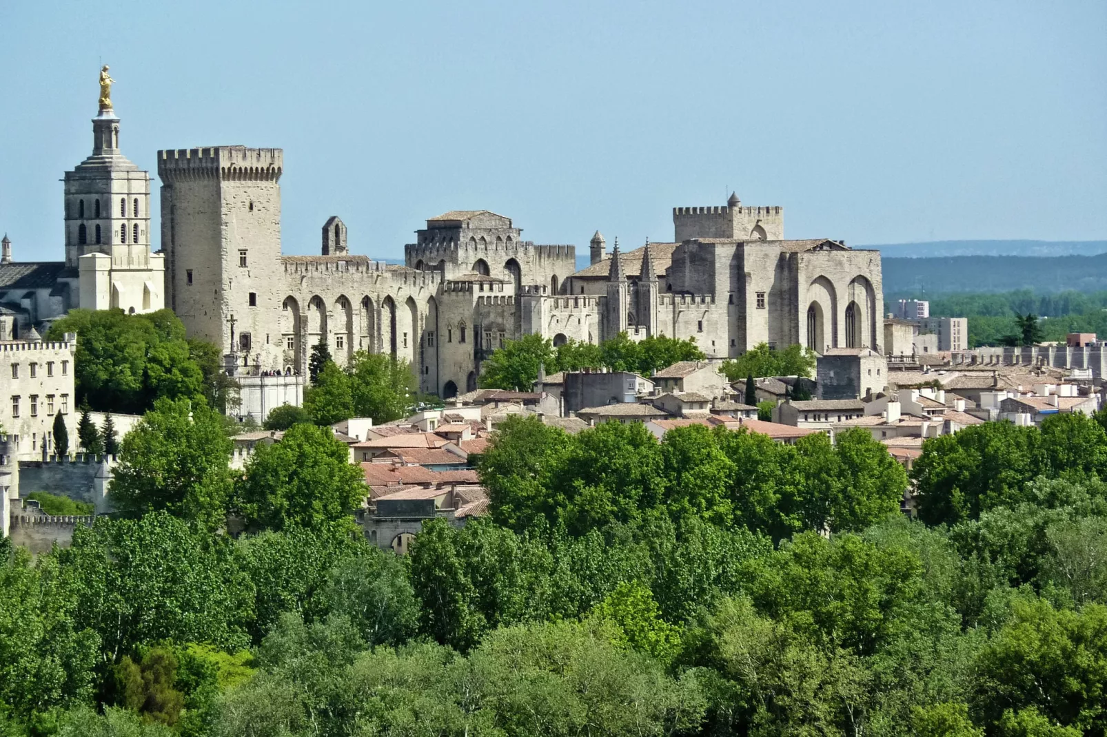 Beaumes de Venise-Gebieden zomer 20km