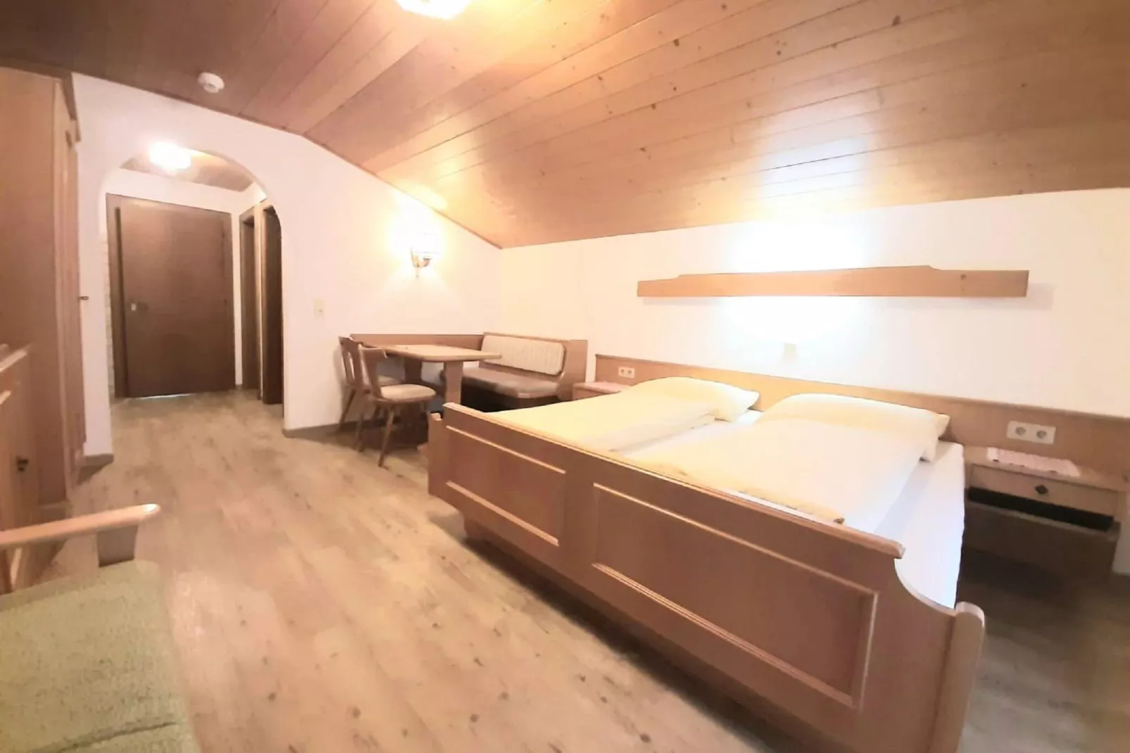 Hubergut - Ferienwohnung Theresia-Slaapkamer