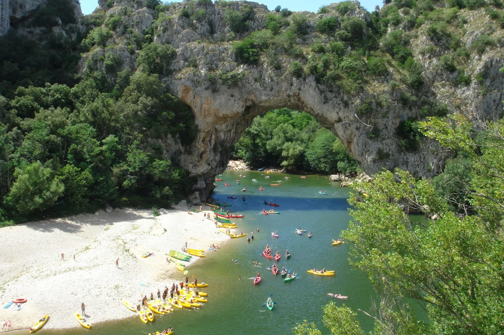 Villa Vallon Pont d'Arc-Gebieden zomer 5km