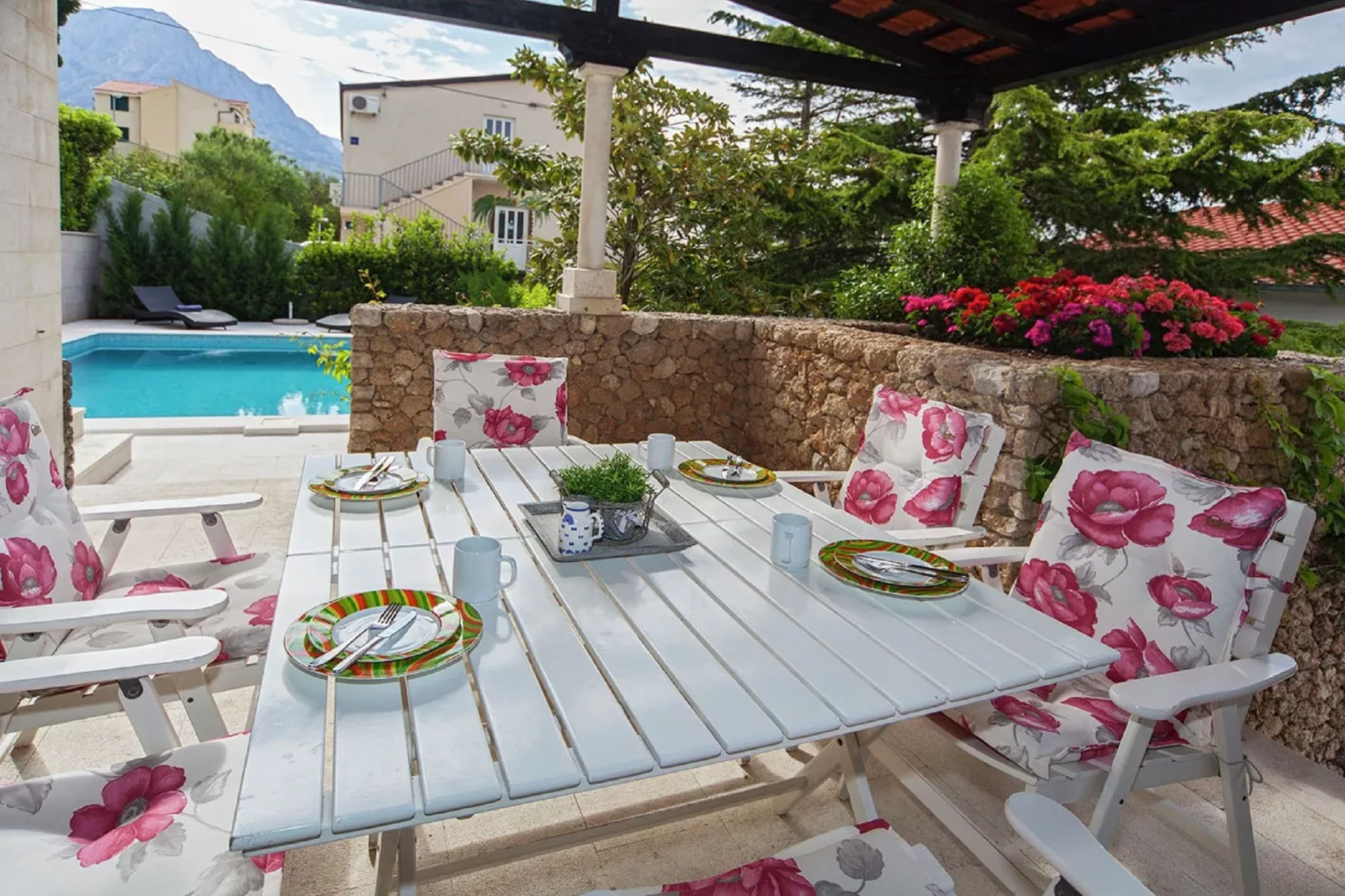 Villa Skalinada-Terrasbalkon