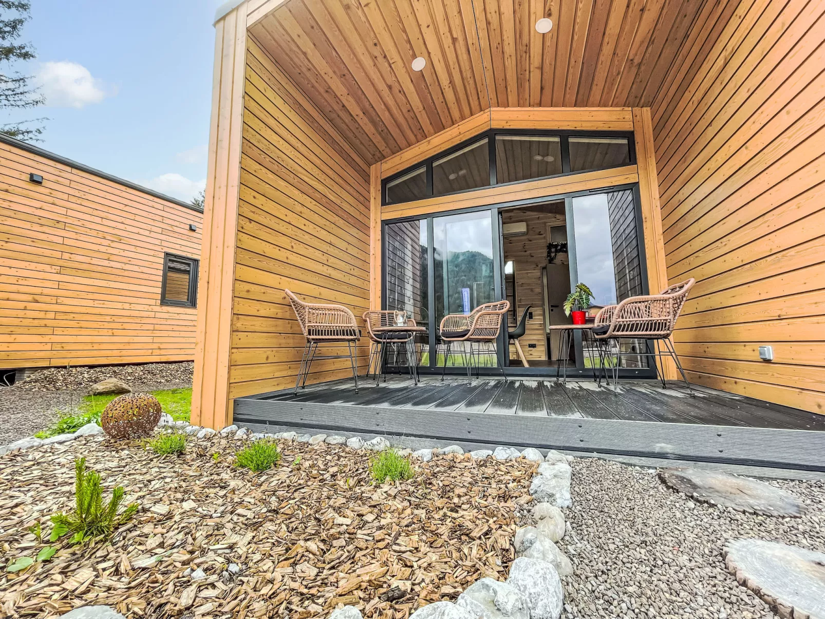 Tiny Haus Glockenalm-Blick Wendelstein-Buiten