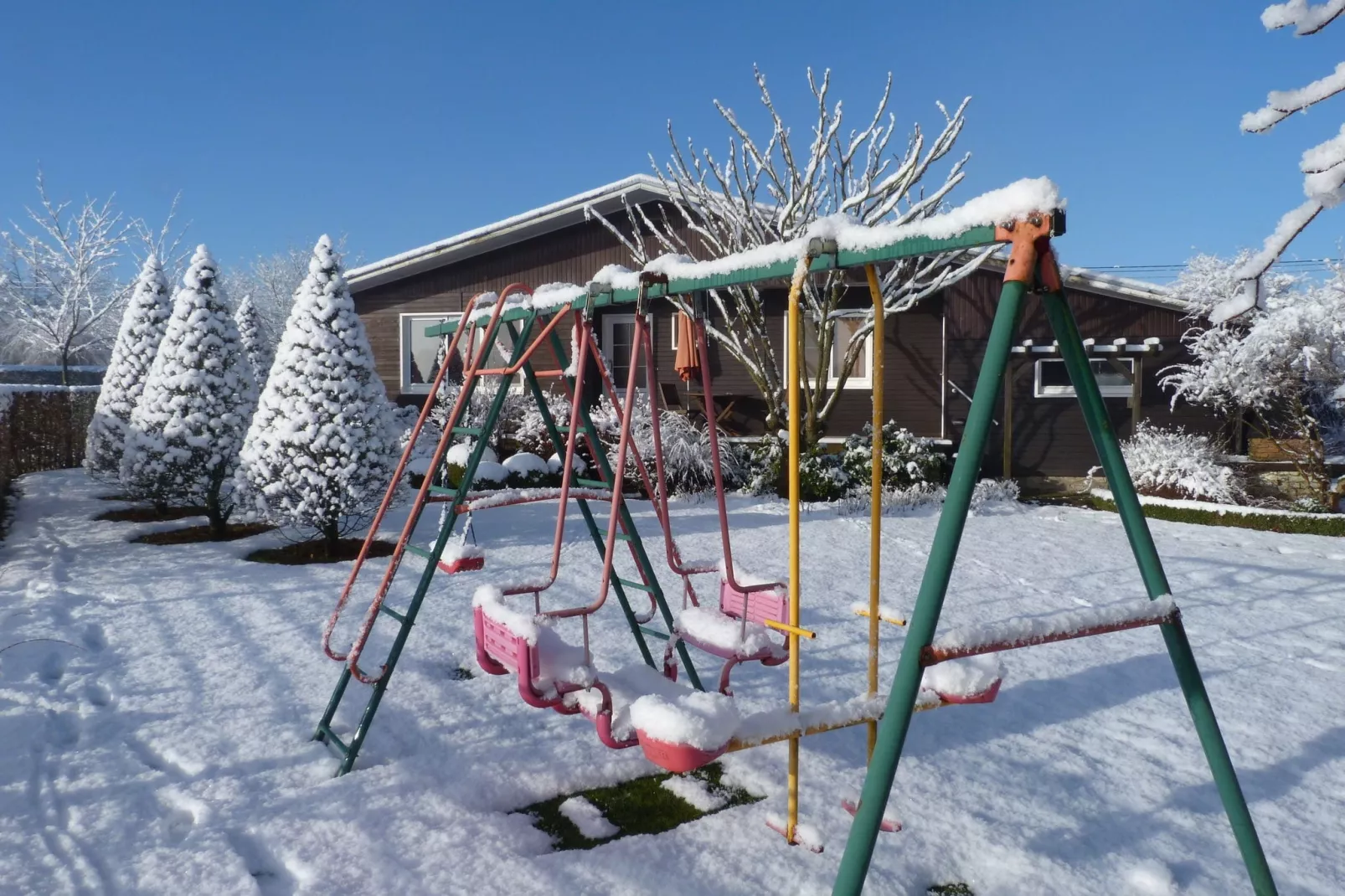 La Fagnardise-Tuin winter