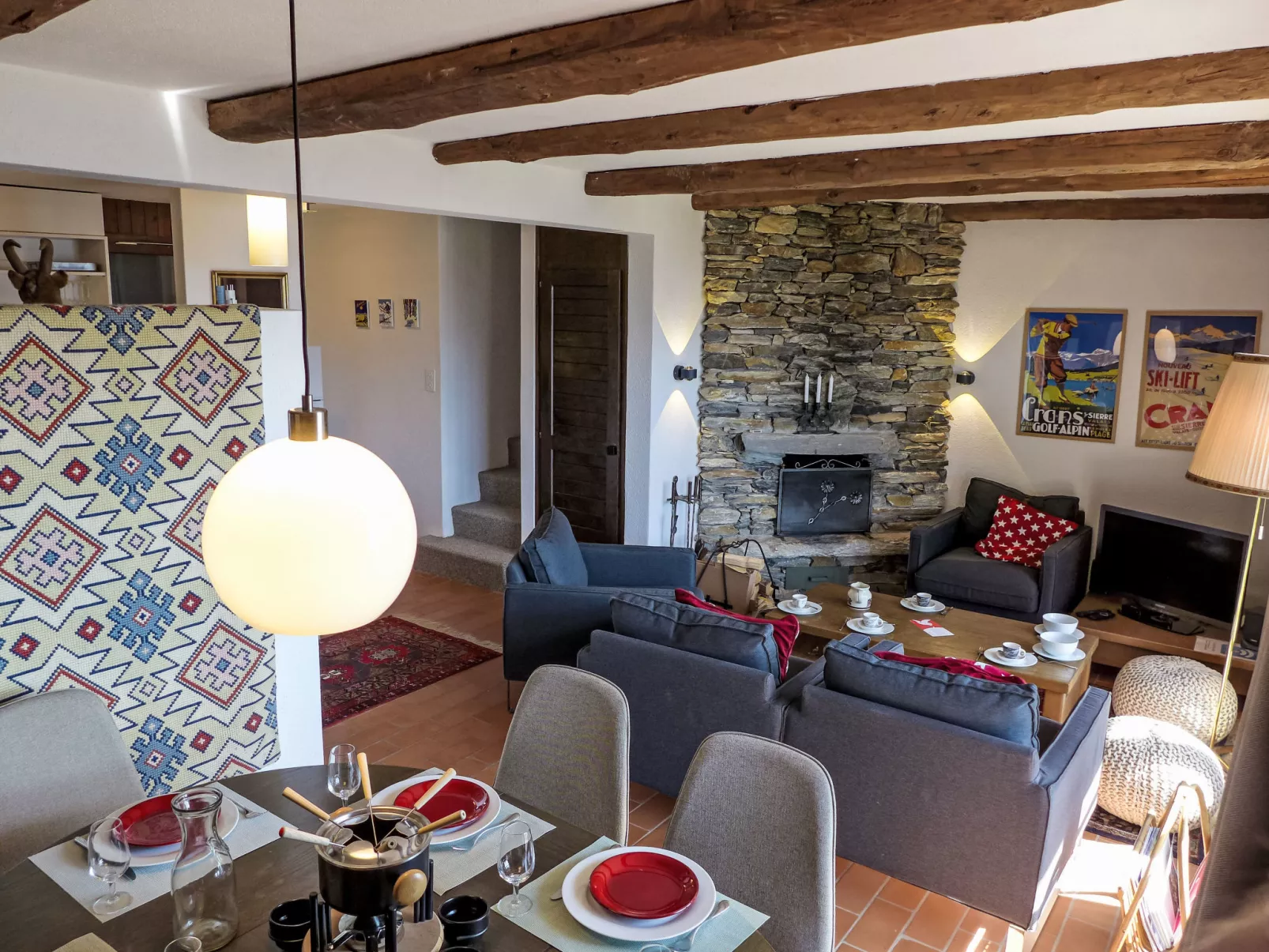 Chalet Sans Nom-Binnen
