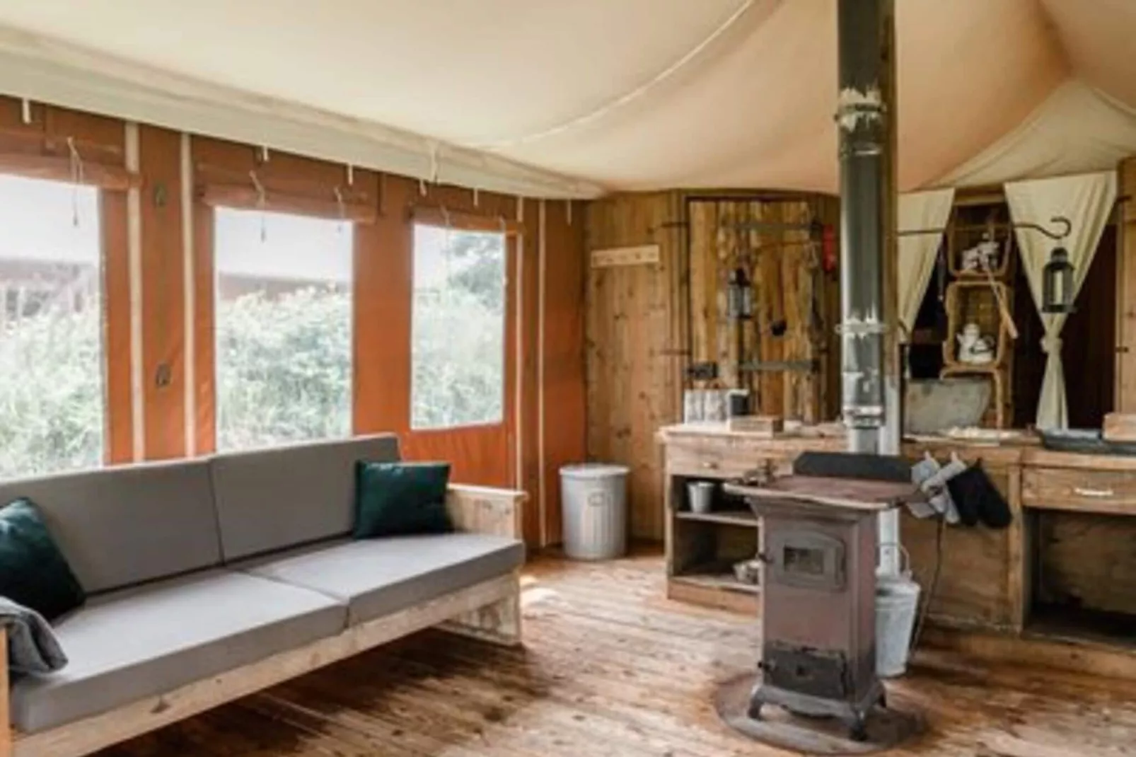 Duynlodge - Duynpark-Woonkamer