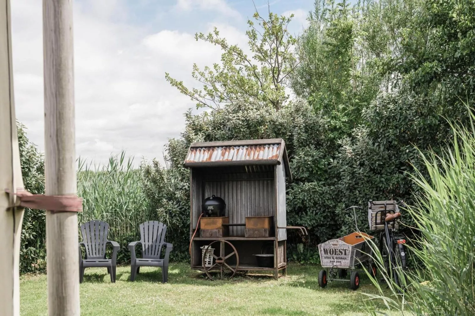 Beach Lodge - Duynpark-Uitzicht zomer
