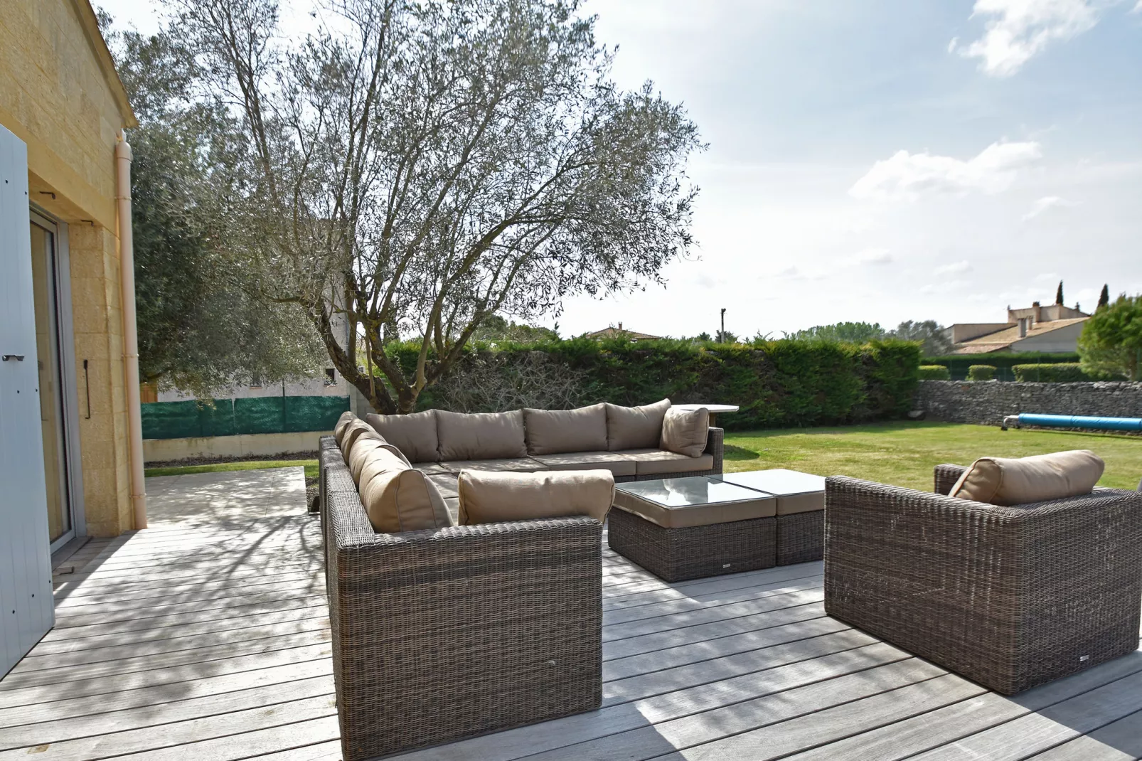 Stijlvolle villa in Zuid-Frankrijk met privézwembad-Terrasbalkon