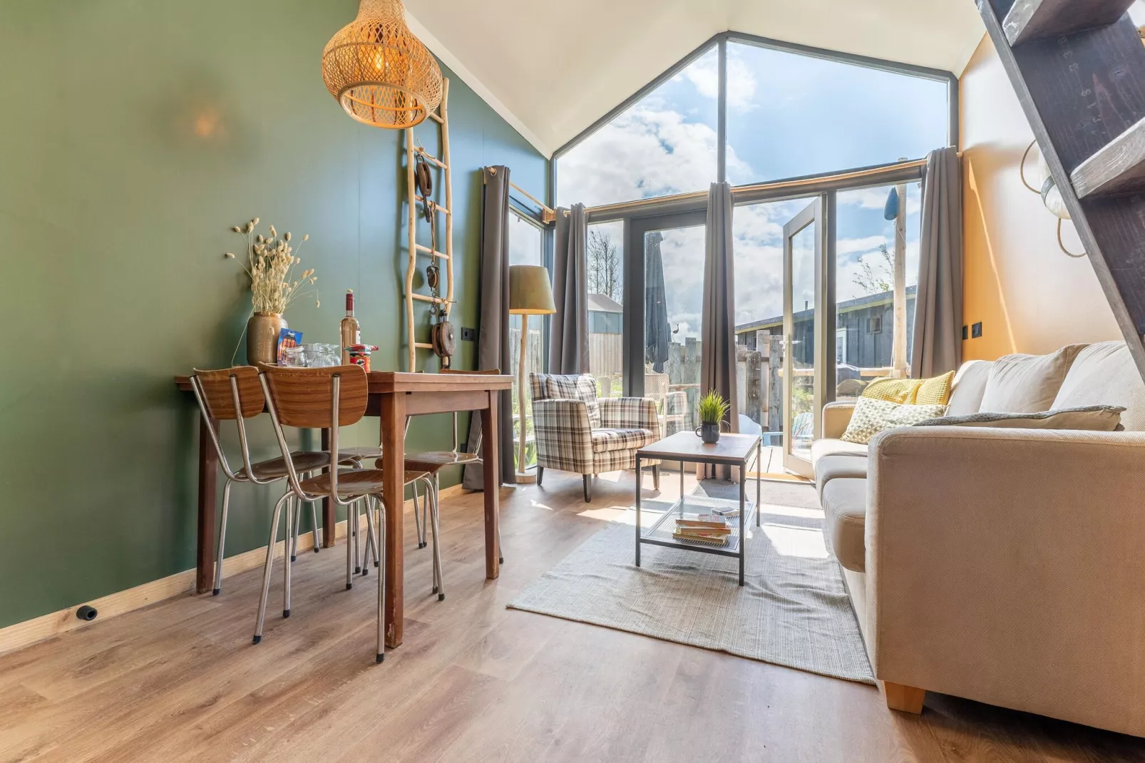 Reddingshuisje - Duynpark-Woonkamer