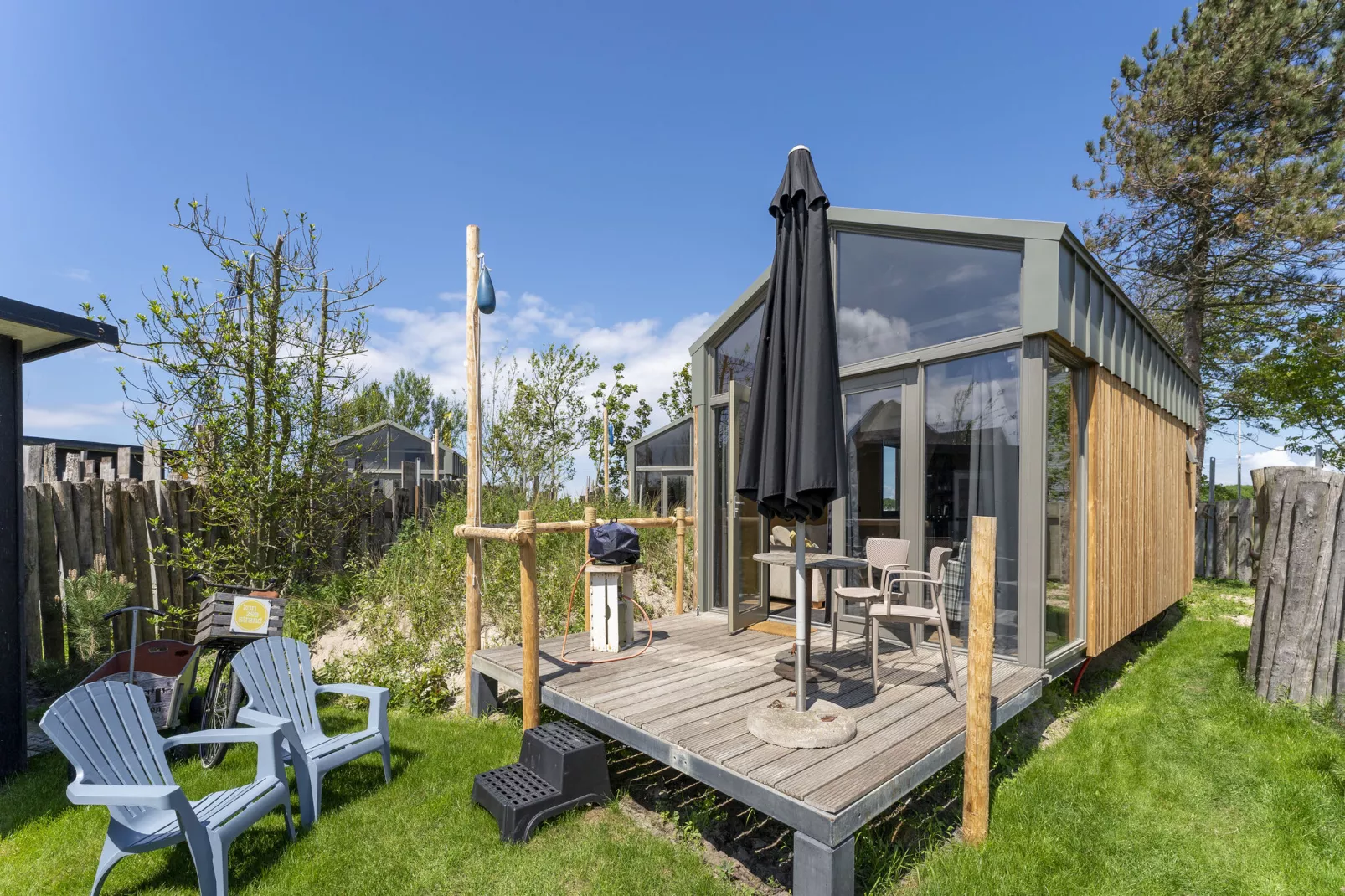 Reddingshuisje - Duynpark-Tuinen zomer