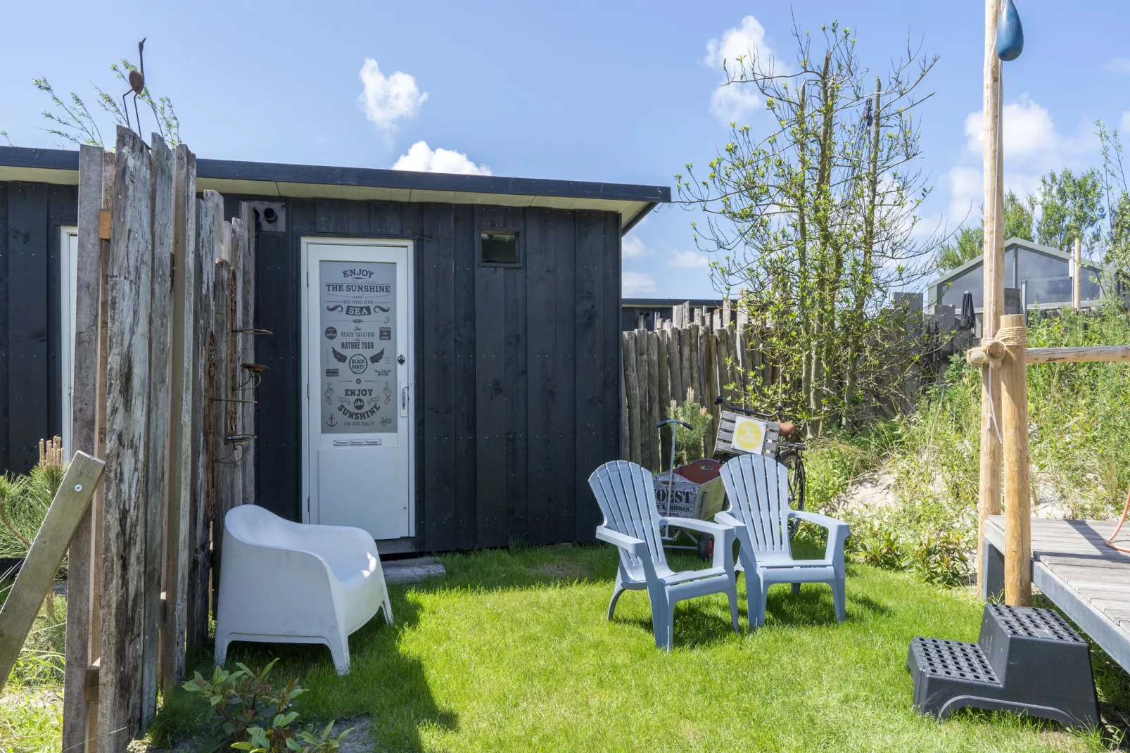 Reddingshuisje - Duynpark-Tuinen zomer