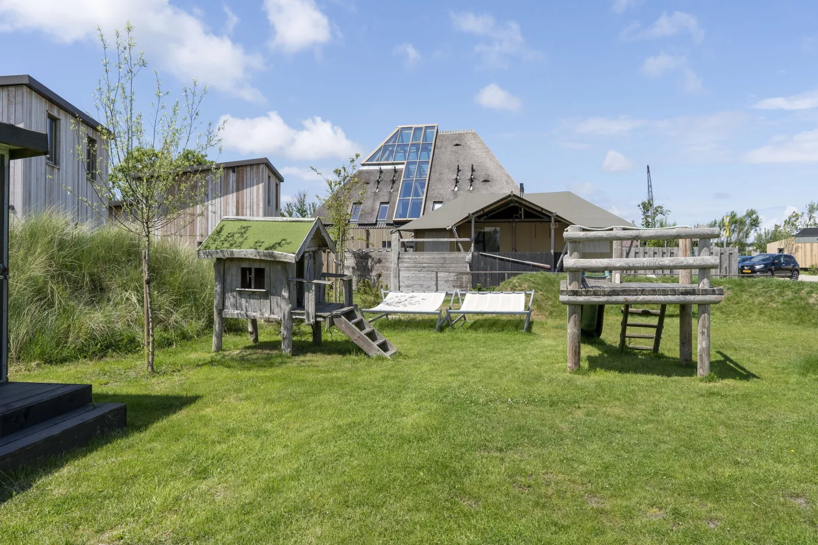 Reddingshuisje - Duynpark-Uitzicht zomer