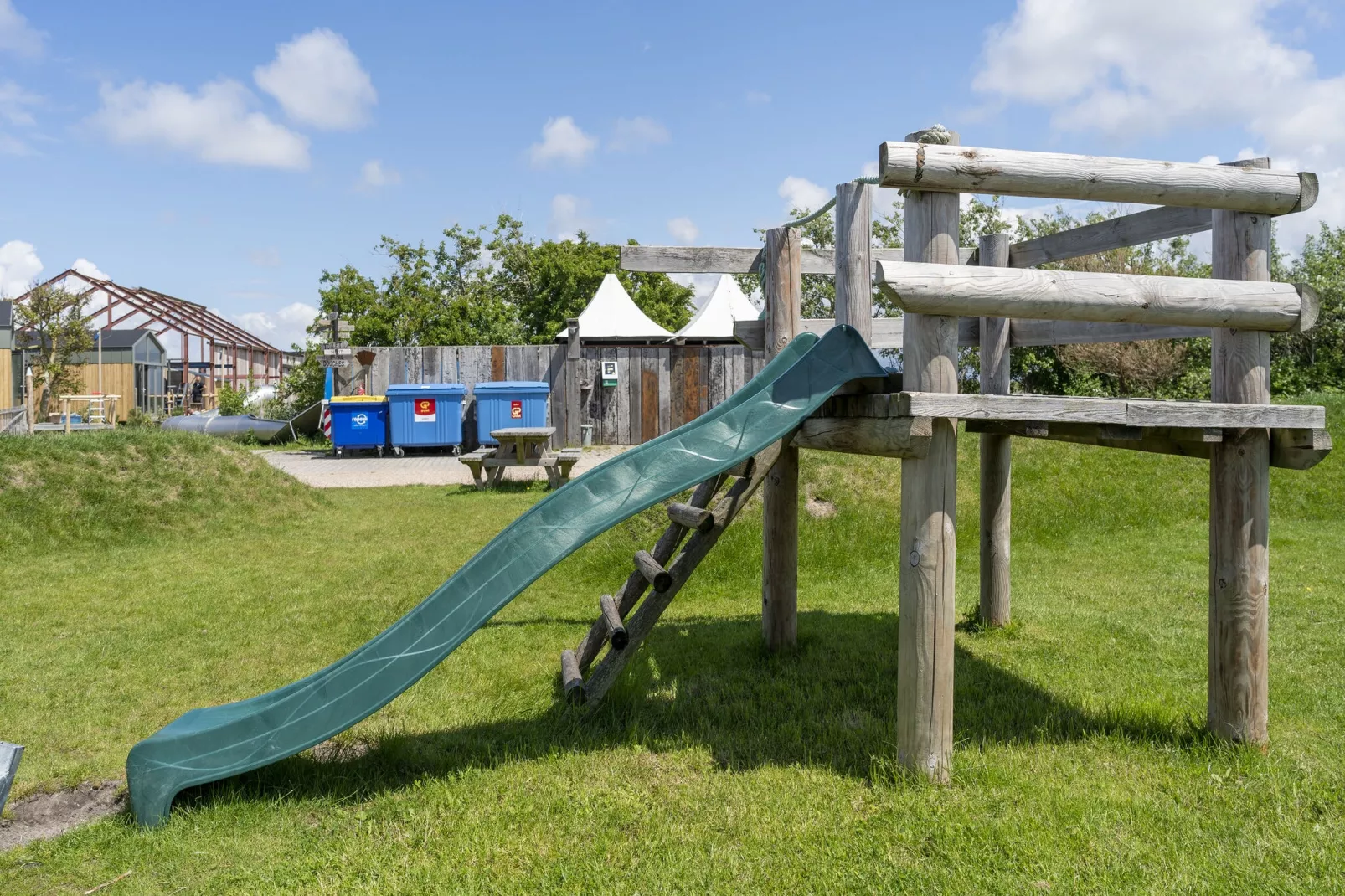 Reddingshuisje - Duynpark-Tuinen zomer