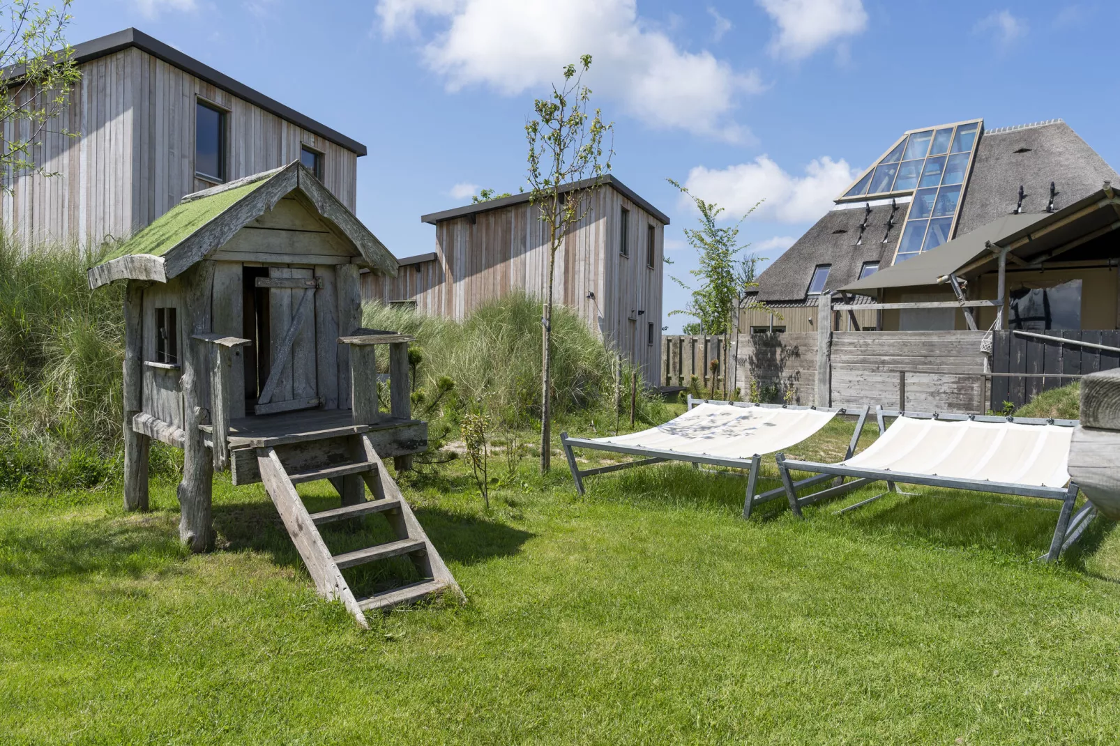 Reddingshuisje - Duynpark-Tuinen zomer
