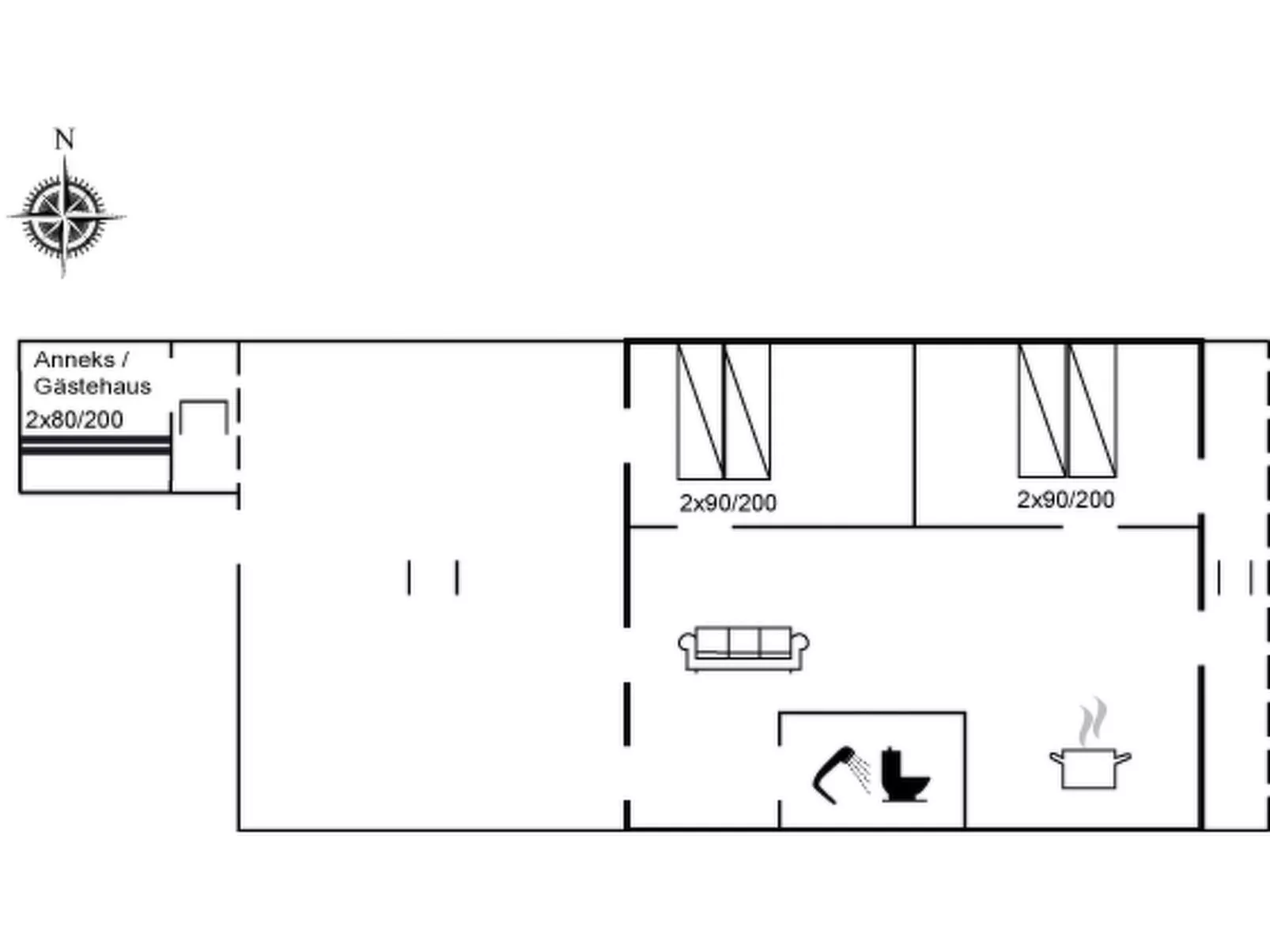 "Elara" - 200m from the sea-Binnen