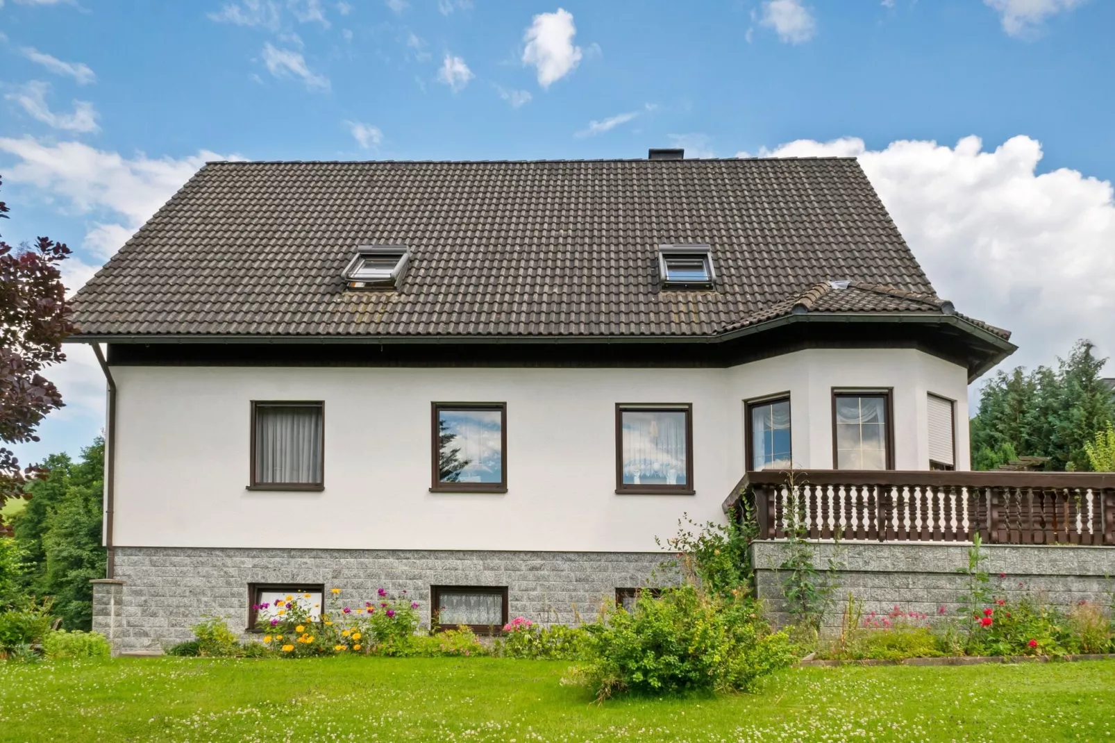 Im Erzgebirge-Buitenkant zomer