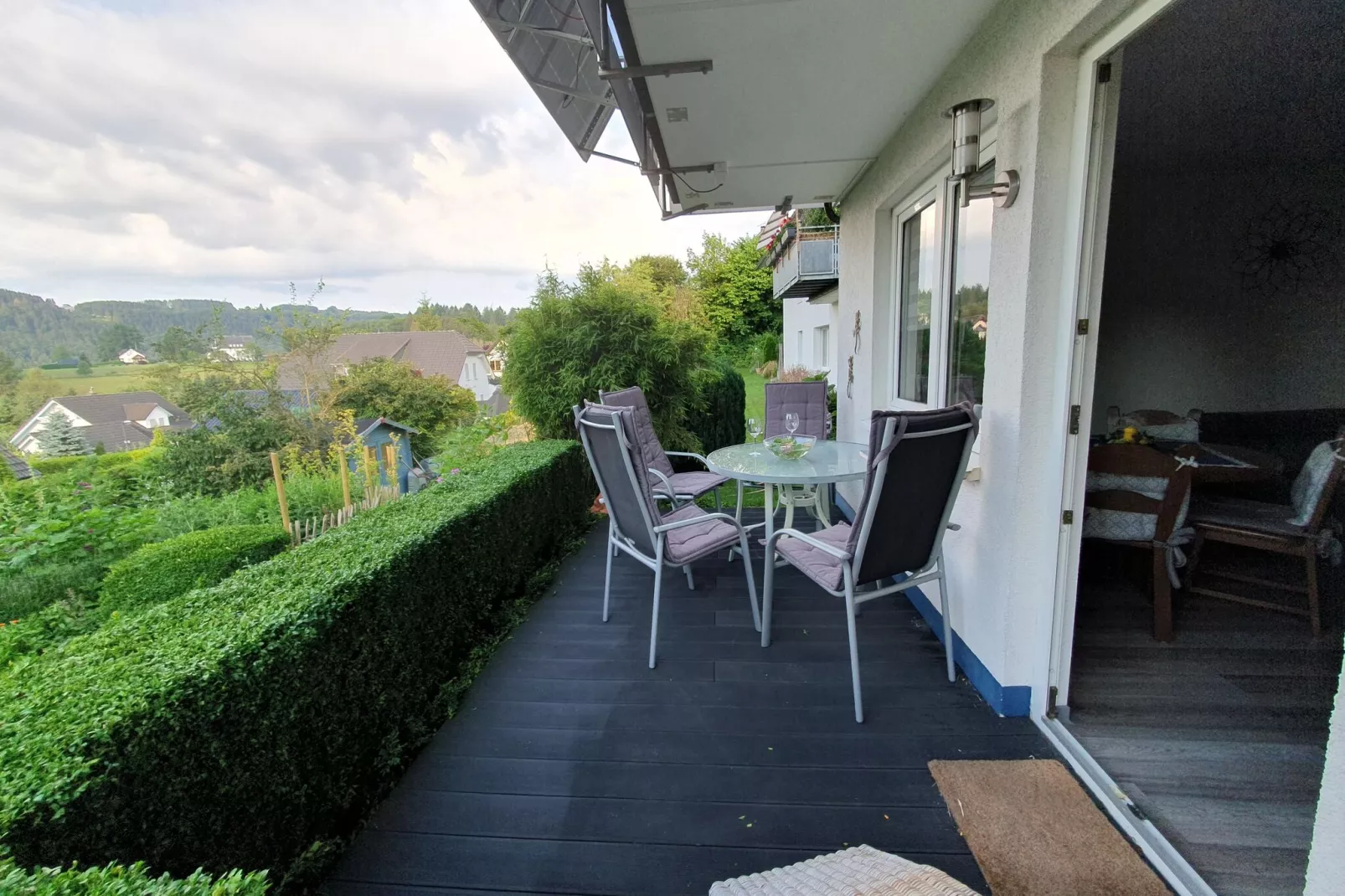 Ferienwohnung Maria Müller-Terrasbalkon