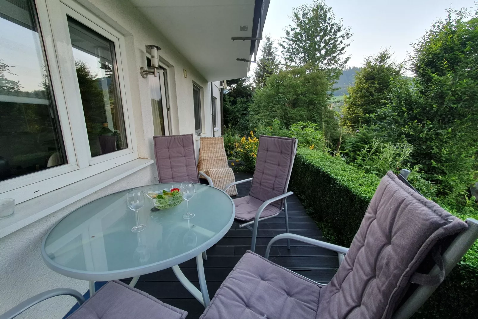 Ferienwohnung Maria Müller-Terrasbalkon