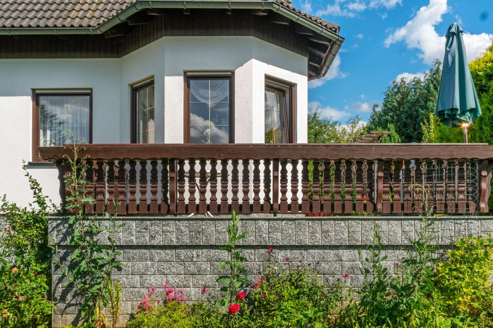 Im Erzgebirge-Terrasbalkon